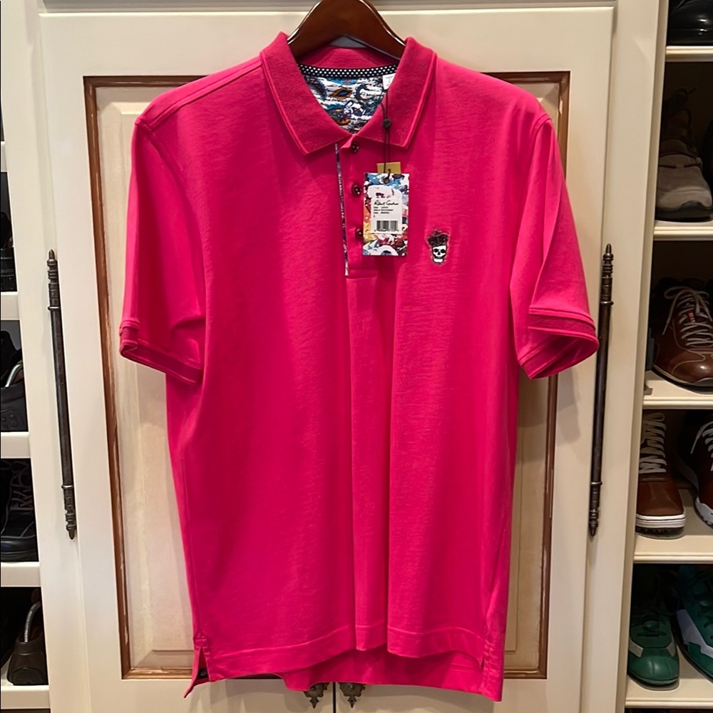 NWT Robert Graham Polo Shirt